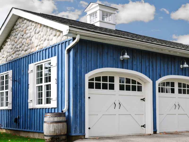 Two Car Garage Doors